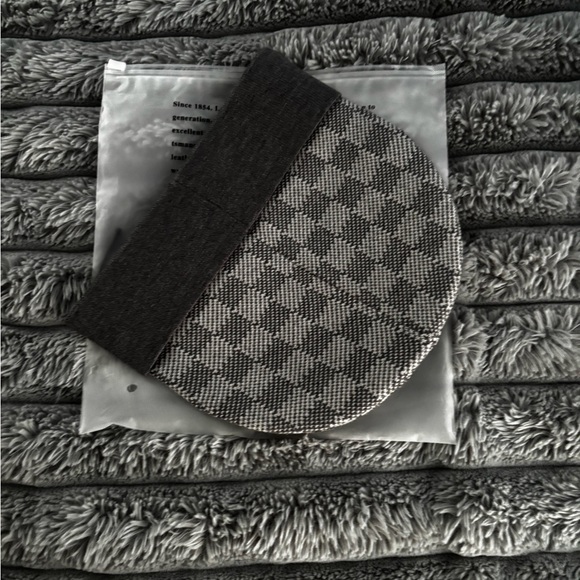Louis Vuitton Other - Louis Vuitton Dark Gray Checkered Hat